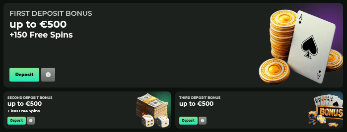 WinBeatz Casino Welcome Package 